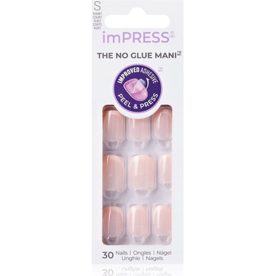 KISS imPRESS The No Glue Mani umělé nehty samolepicí Heroic 30 ks
