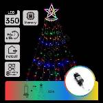 Aigostar - LED RGBY Външна коледна украса 350xLED/6W/230V 3, 5m IP44 (AI2238)