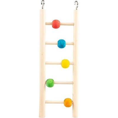 DUVO+ dřevěný žebřík s korálky 23 cm
