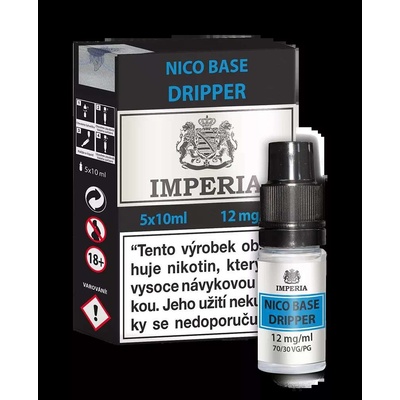 BÁZE IMPERIA NICO BASE DRIPPER VPG 70/30 5X10ML - 12MG NIKOTINU/ML
