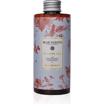 Blue Scents pomegranate sprchový gél s granátovým jablkom 300 ml