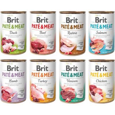 Brit Paštika & Maso Mix chutí 8 x 400 g