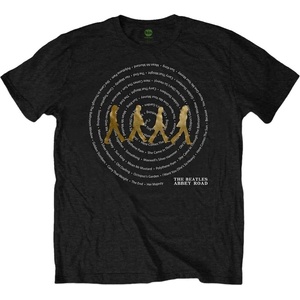 The Beatles Abbey Road Songs Swirl Foiled Black XL Риза (BEATTEE366MB04)