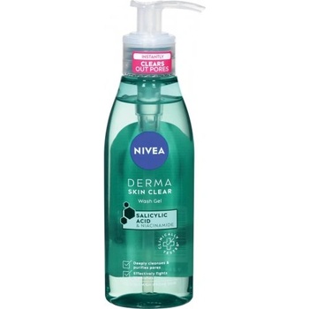 Image 1 of Nivea Derma Skin Clear - Измиващ гел за проблемна кожа 150мл