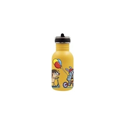 Laken dětská nerezová láhev 500 ml Žlutá ježek