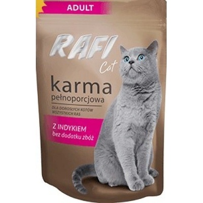 Rafi Cat Pouch Turkey котешки пауч с пуйка - 0.1кг