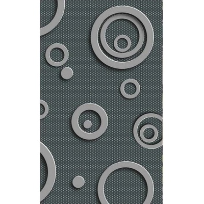 DIMEX ART Флизелинов фототапет 3d метални кръгове 150 x 250 см