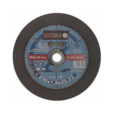 Nástroje cz Kotouč řezný 230 x 1,9 x 22 mm IM-1-230-1,9RM
