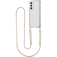 TopQ Esthetique Samsung Galaxy A54 5G s béžovou šňůrkou čiré 126520