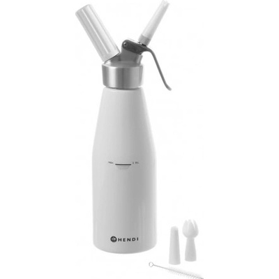 Hendi Šľahačková fľaša, Kitchen Line biela 0,5 l