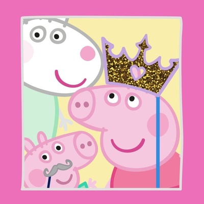 Faro Magický ručníček Peppa Pig pink 30 x 30 cm