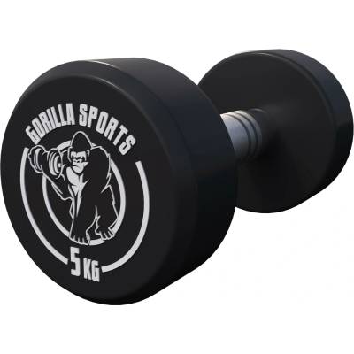 Gorilla Sports jednoruční činka 5 kg
