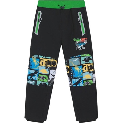 Kugo HK5053 Dětské softshellové kalhoty zateplené tm.šedé