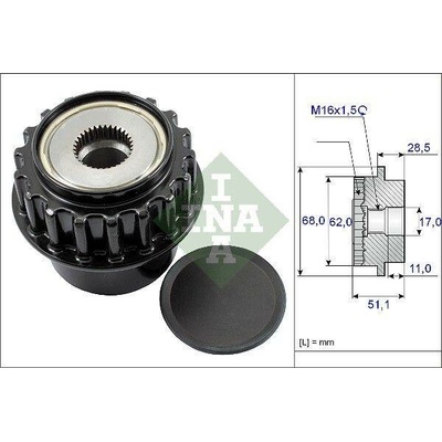 Předstihová spojka Schaeffler INA 535 0175 10