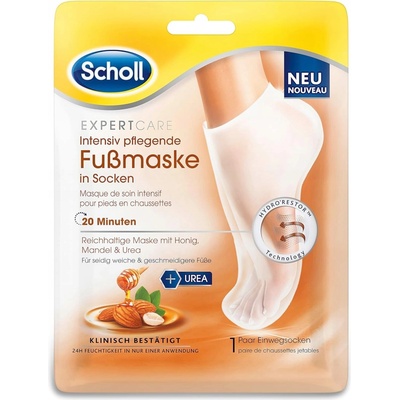 Scholl Pedimask Urea intenzivní maska na nohy 1 pár