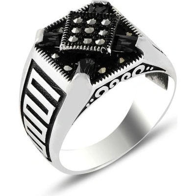 Olivie Pánský stříbrný prsten 5706