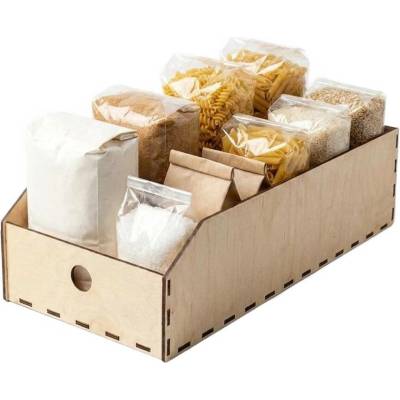 usporadejto.cz úložný box 20 x 50 x 12 cm dřevěný VASKY20