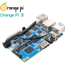Orange Pi 3 H6 Quad-core 64-bit 1.8GHZ ARM Cortex™-A53with 2GB LPDDR3 shared with GPU with 8GB eMM