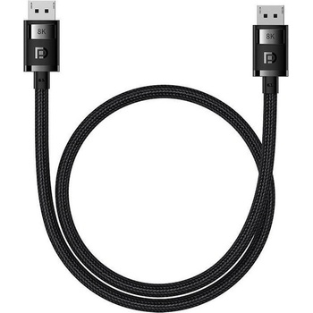 Baseus Кабел DisplayPort към DisplayPort с поддръжка на 8K (100 см) - Baseus High Definition DisplayPort to DisplayPort Cable 8K (черен) (B00633706111-00)