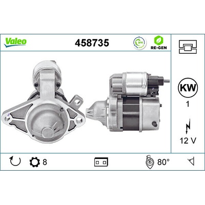 Štartér VALEO 458735