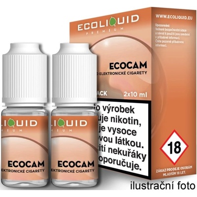 Ecoliquid ECOCAM 2 x 10 ml 6 mg