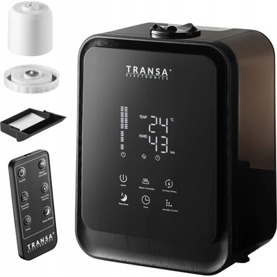 Ionizátor ultrazvukový zvlhčovač Transa Electronics AquaMist 40 W černý