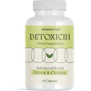  Detoxicin 60 Капсули - Прочистете Вашето Тяло от Токсини