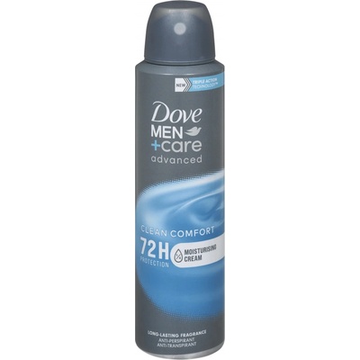 Dove Men+Care Advanced deospray pre mužov Clean Comfort 150 ml