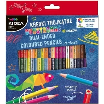 Image 1 of Globo - Цветни моливи двувърхи 48 цв. / 24 бр