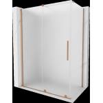 Mexen Velar плъзгаща се душ кабина 160 х 85 см, мат, матирано мед - 871-160-085-31-65 (871-160-085-31-65)