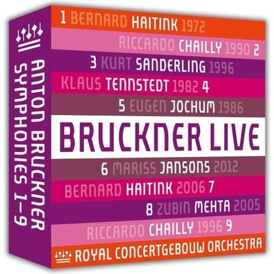 Anton Bruckner - Symphonies 1-9 CD