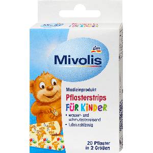 Mivolis Детски пластири, 20 бр (1550795)