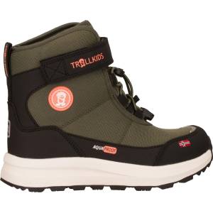 Trollkids Детски зимни ботуши Trollkids Kid's Helgeland Anti Slip Winter Boots - Deep Forest / Black - размер 39 (EU) (702-5801-0122)