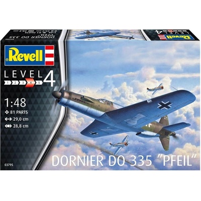 Revell Сглобяем модел, Revell, Самолет Dornier Do 335 (R03795)