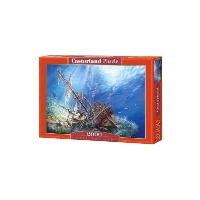 Castorland Puzzle 2000 Sunken ship CASTOR