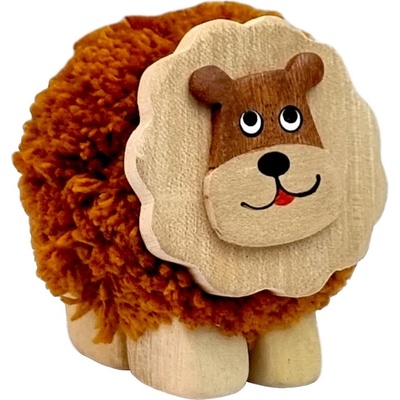 Dvěděti figurka XL pompom Lev