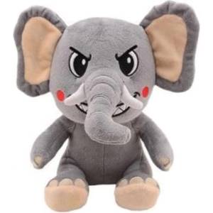 Johntoy Плюшена играчка Johntoy - Break Out Zoo, слон, 24 cm (30052 B) - baby