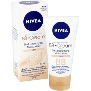 Nivea Essentials 24H Moisture + Radiance BB Day Cream - BB крем за лице от серията "Essentials" 50мл