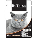 DR TREND Sterilised - Пауч за кастрирани котки с пиле 85 г
