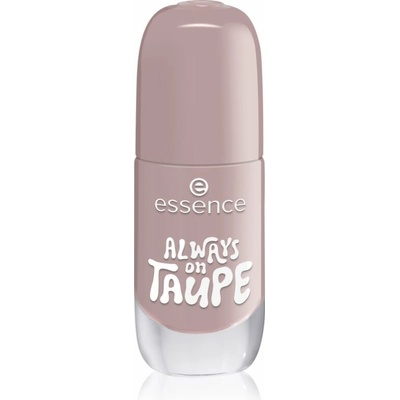 essence Gel Nail Polish gélový lak na nechty odtieň 37 ALWAYS on TAUPE 8 ml