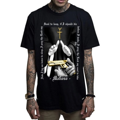 MAFIOSO тениска хардкор мъжки - КРЪЩЕНИЕ - mafioso - maf009