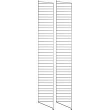 String Podlahový panel 200 x 30 cm, Black, 2 kusy, SF20030-13-2