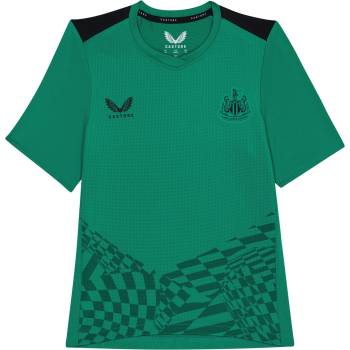 Castore Юношеска тениска Castore Newcastle United Pre Match T Shirt 2023 2024 Junior - Green/Black