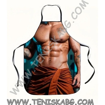 Престилка - Мъж с червена кърпа