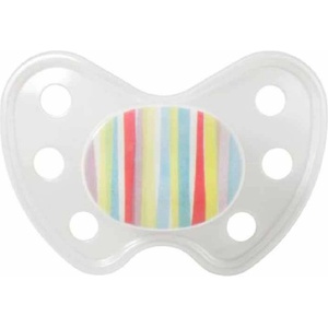 Baby-Nova Силиконова залъгалка Baby Nova - Dentistar, райе, размер 2 (22292) - ozone