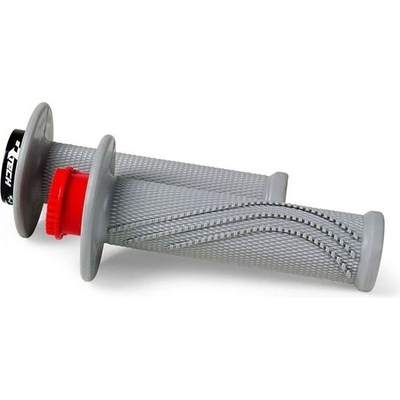 Gripy lock-on R20 Wave, RTECH (šedé, 1 pár)