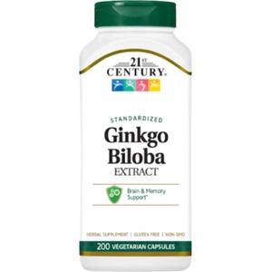 21st Century Ginkgo Biloba Extract [200 капсули]