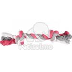 Flamingo Jim Playing Rope - въже за дъвчене с 2 възела, розово M