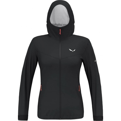 Salewa Дамско водоустойчиво яке Salewa Women's Puez Aqua 4 PowerTex 2.5L Jacket Waterproof jacket - Black Out - размер 36 (EU) (102-3340-0112)