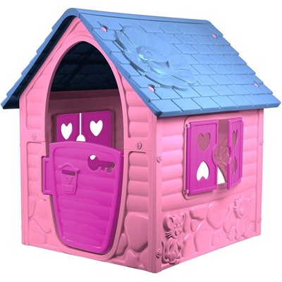 Mamido detský zahradný domček Play house ružový